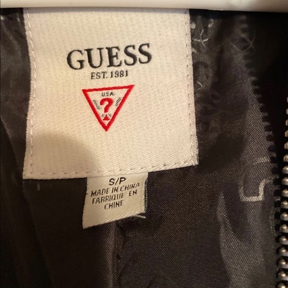 Guess Faux Leather Jacket - Picture 3 of 3